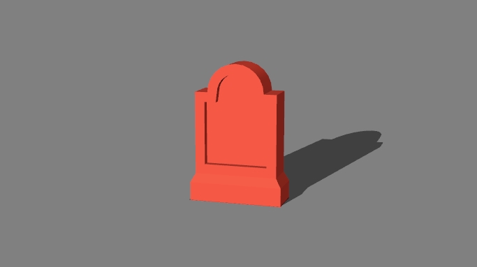 gravestone bevel 20