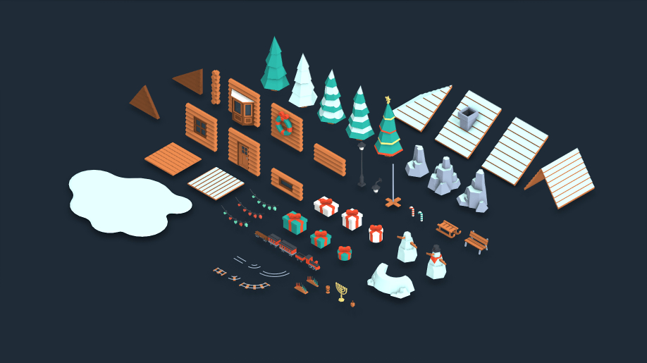 pack of tiles from Kenny - Holiday Kit