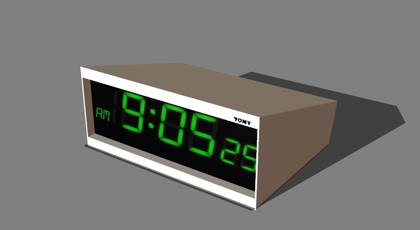 plastic electronic watch 1