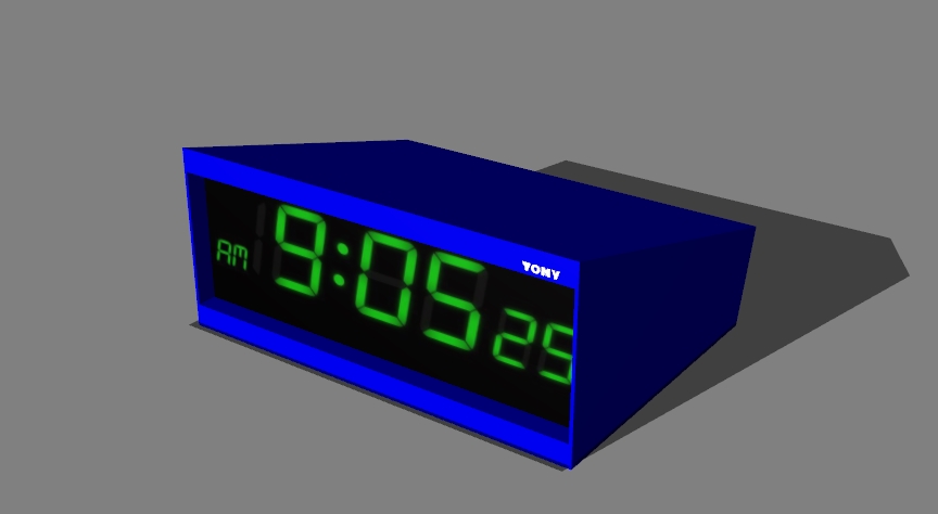 plastic electronic watch 8
