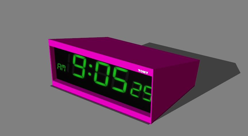 plastic electronic watch 9