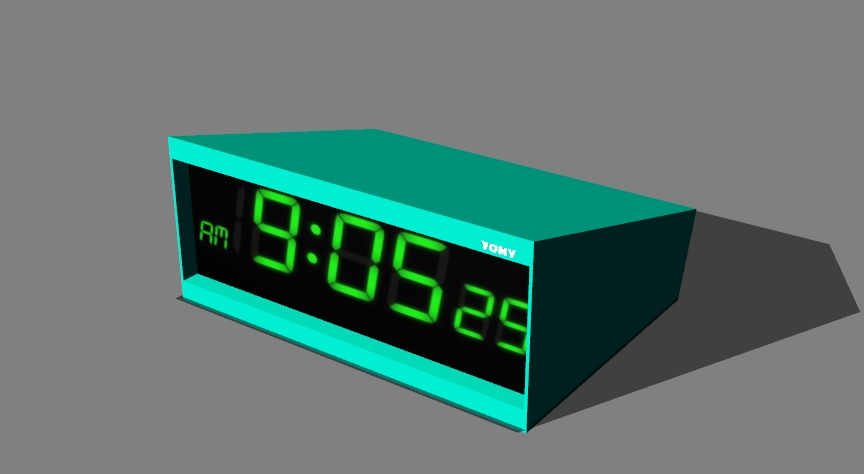 plastic electronic watch 11