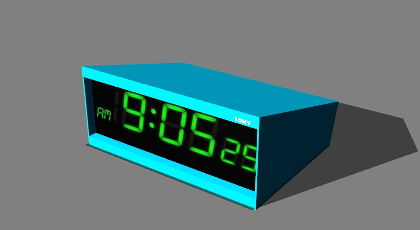 plastic electronic watch 12