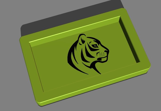 rectangular ashtray 2