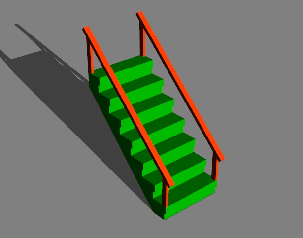 stairs with handrails 7