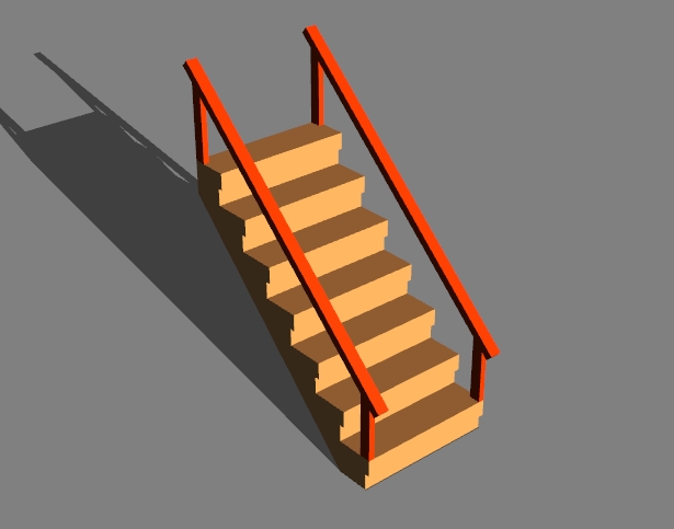 stairs with handrails 19