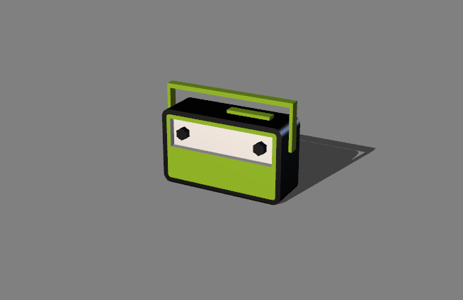 portable radio receiver 2