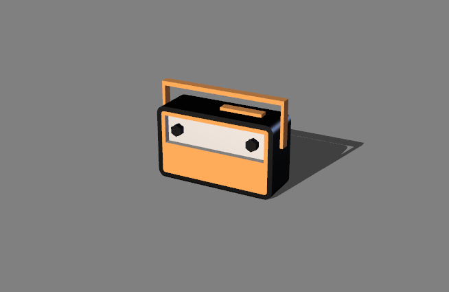 portable radio receiver 19