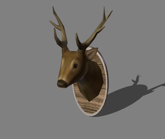 decorative deer head 8