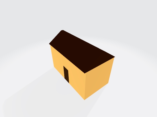 Low poly city home 1
