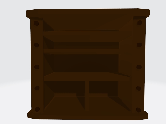 Unusual medieval wardrobe