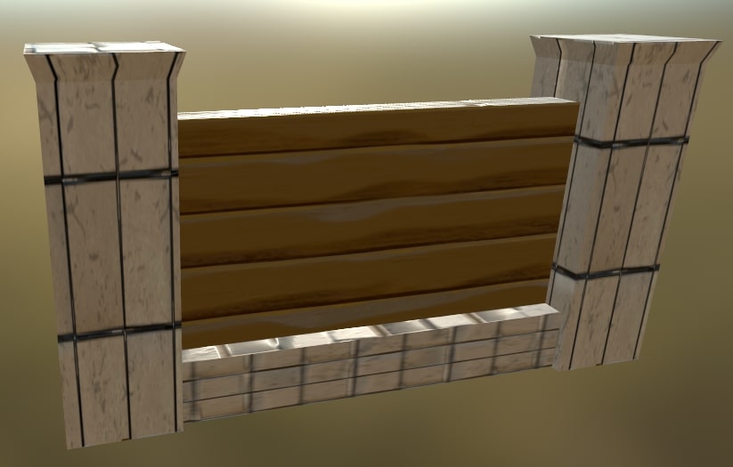 Part Of Fence 1 (v4)