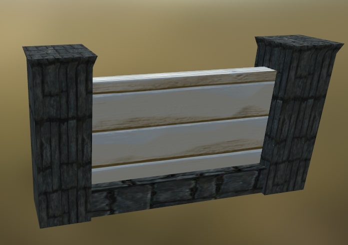 Part Of Fence 3 (v4)