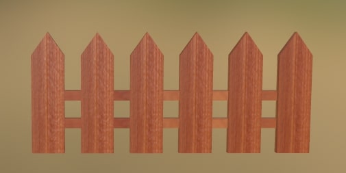Wood Fence 1