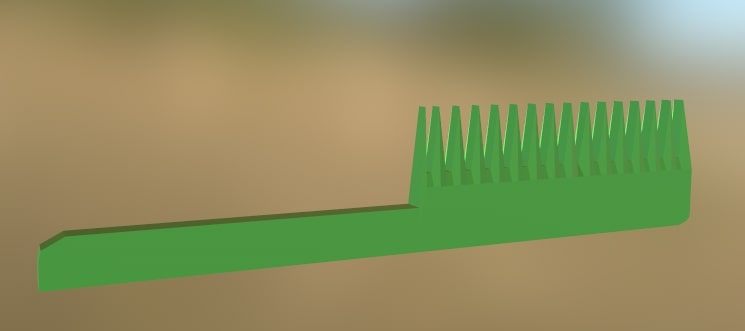 Plastic Comb 1