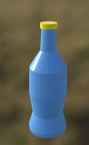 Bottle 3 Low Poly