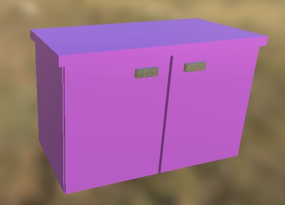 Cupboard 8 Purple