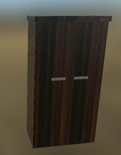 Cabinet (v2) 2 DarkWood