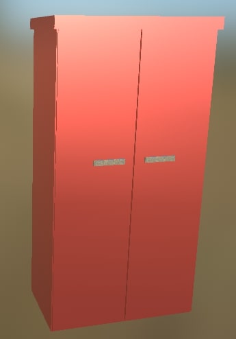 Cabinet 4 Red