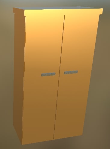 Cabinet (v2) 6 Orange