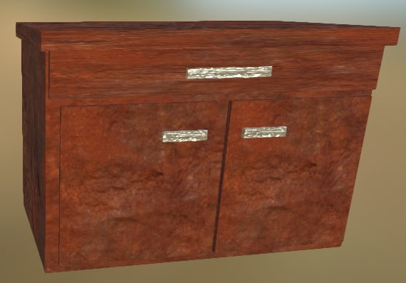 Cupboard (v2) Rust old metall