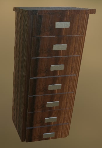 Cabinet (v3) Dark Wood