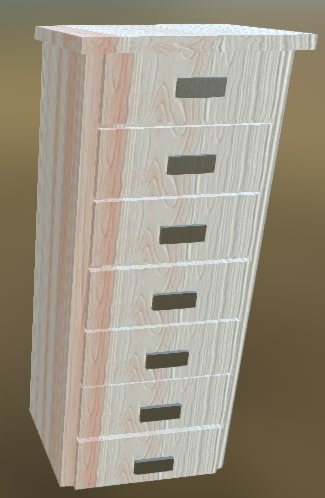 Cabinet (v3) White Wood
