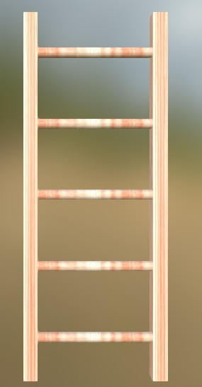 Stairs 1 (White Wood)