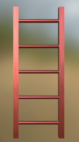 Stairs 6 (Red Metall)