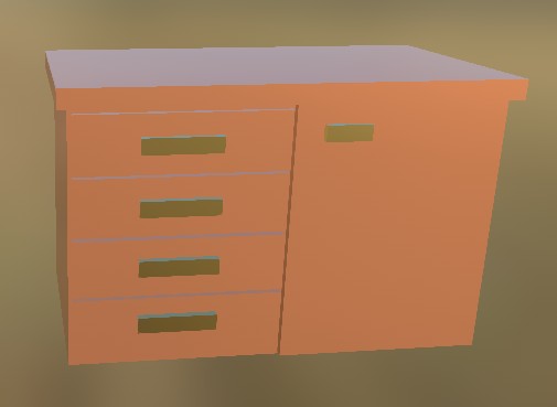 Cupboard (v3) 6 Orange