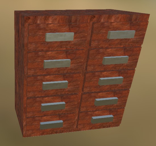 Big cabinet 12 (old Rust Metall)