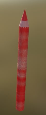Pencil 1 (Red)