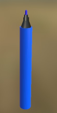 Felt-tip pen 4 (Blue)