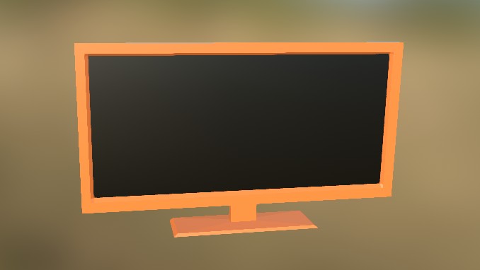 TV (Orange)