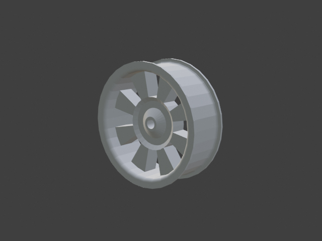 Simple forged wheels