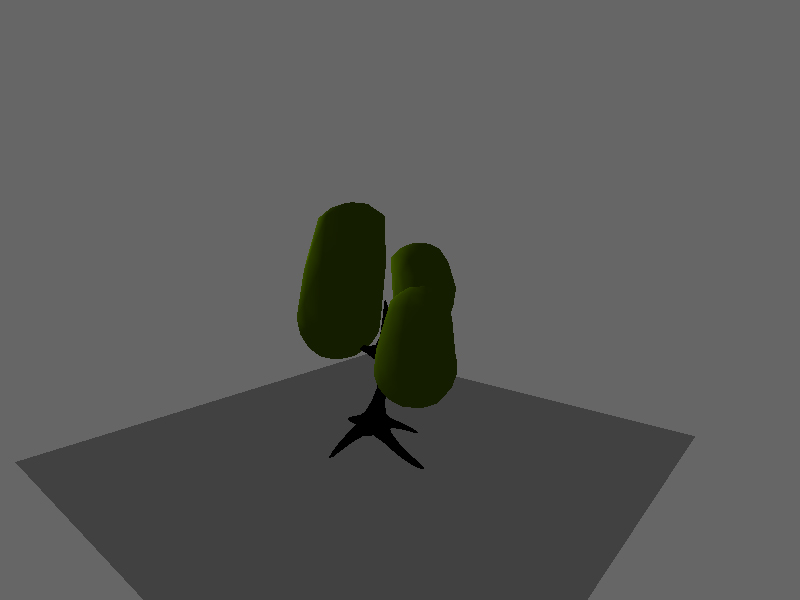 Low poly tree