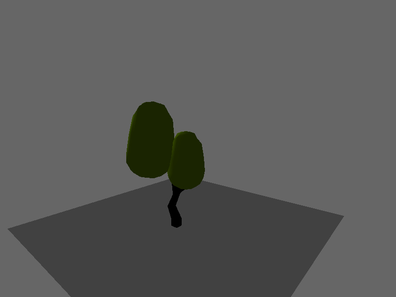 Low poly tree 2