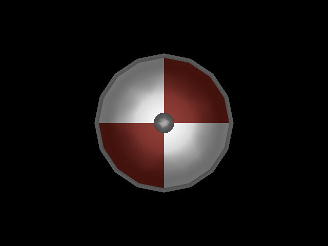 Low Poly Shield - 2