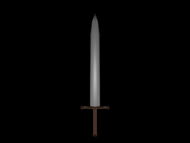 Low Poly Sword - 1