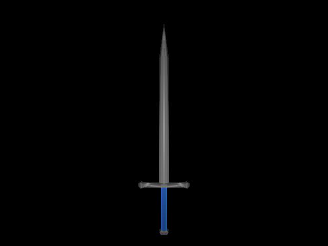 Low Poly Sword - 2