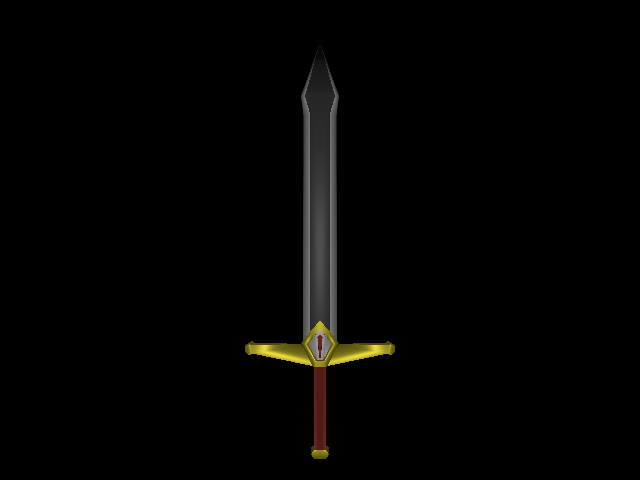 Low Poly Sword - 6