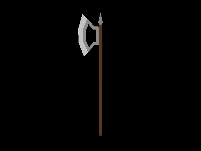 Low Poly Axe - 10