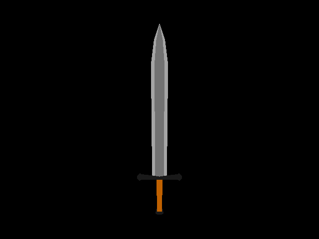 Low Poly Sword - 7