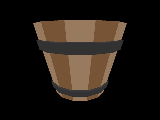 Wooden Bucket - 2