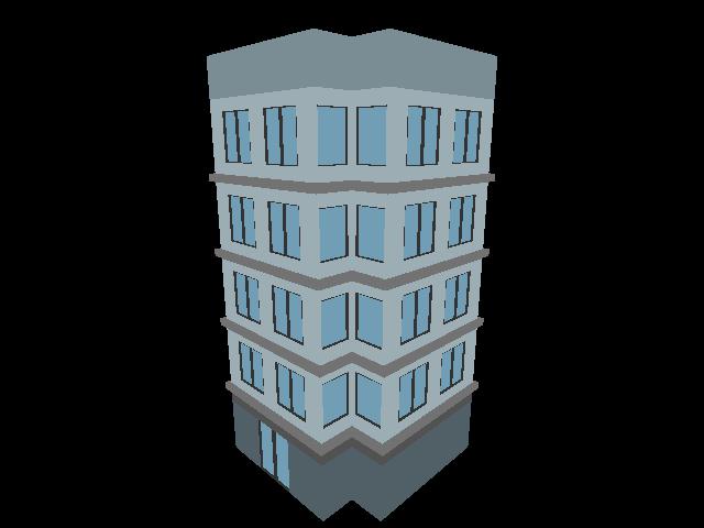 Building - 2 - LightBlue