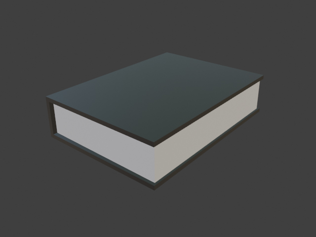 LowPoly Book - 1