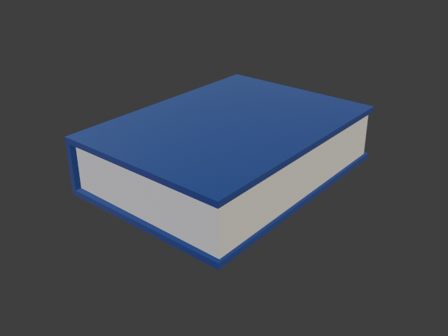 LowPoly Book - 4