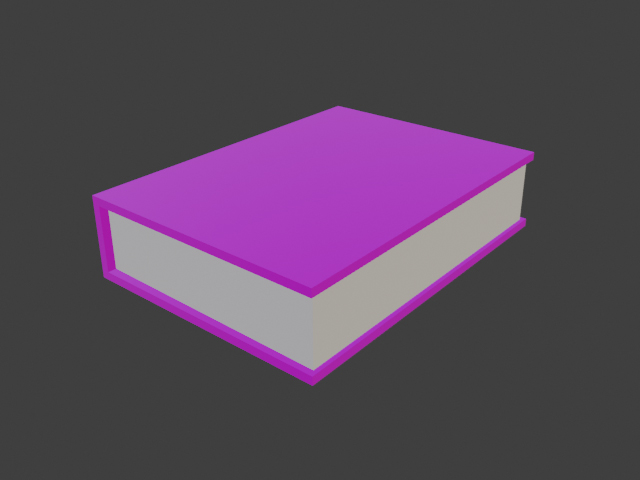 LowPoly Book - 8