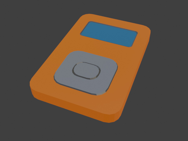 LowPoly MP3 Player - 7