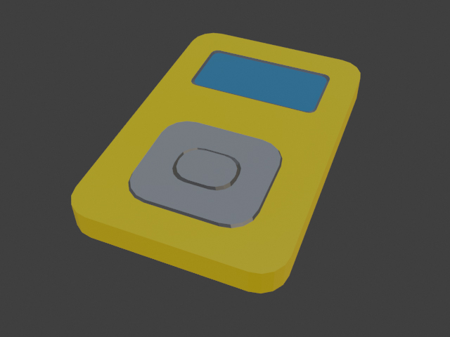 LowPoly MP3 Player - 8